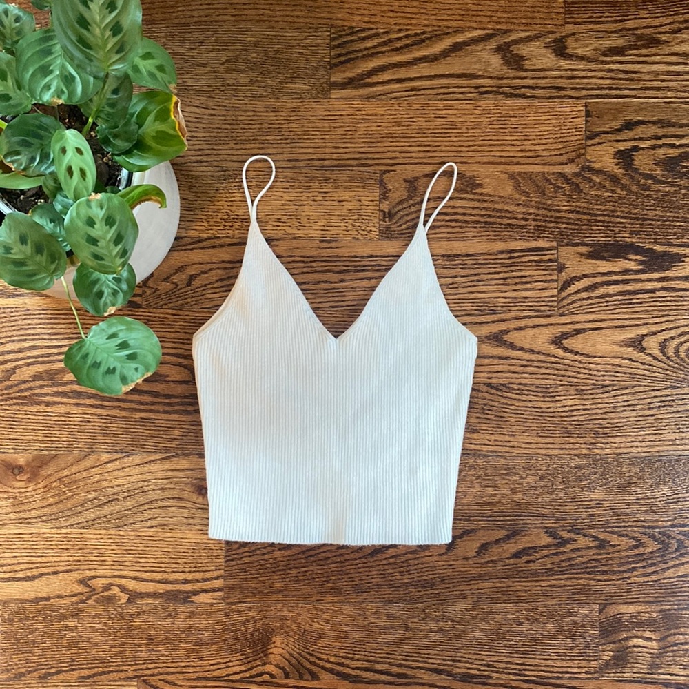 L.A. Hearts by PacSun White Knit Crop
